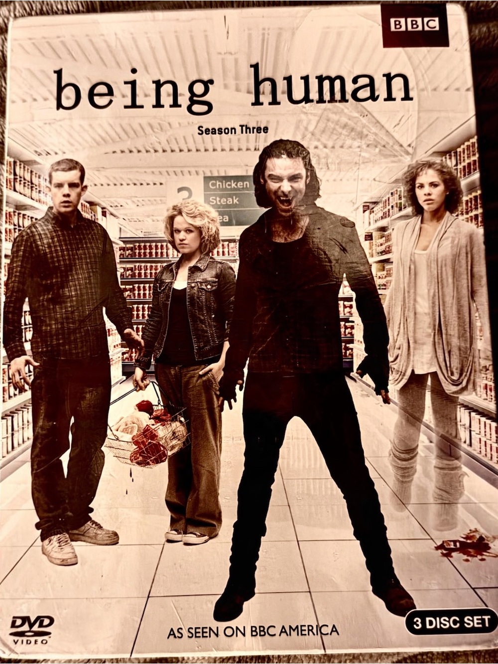 Being Human - Season Three (3-Disc DVD Set)
